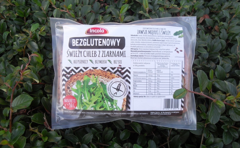 chleb bezglutenowy incola