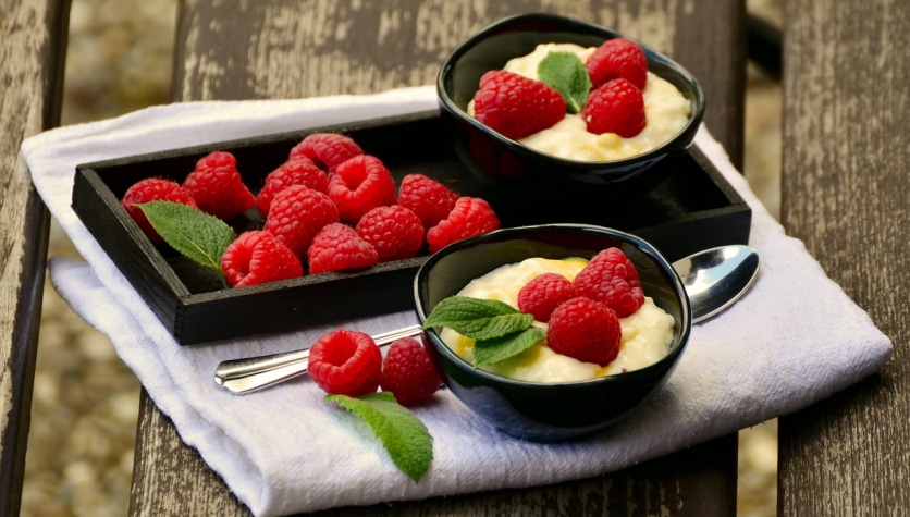 pudding z kaszką manną