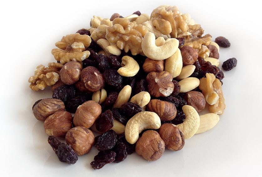 bakalie w diecie i odchudzaniu